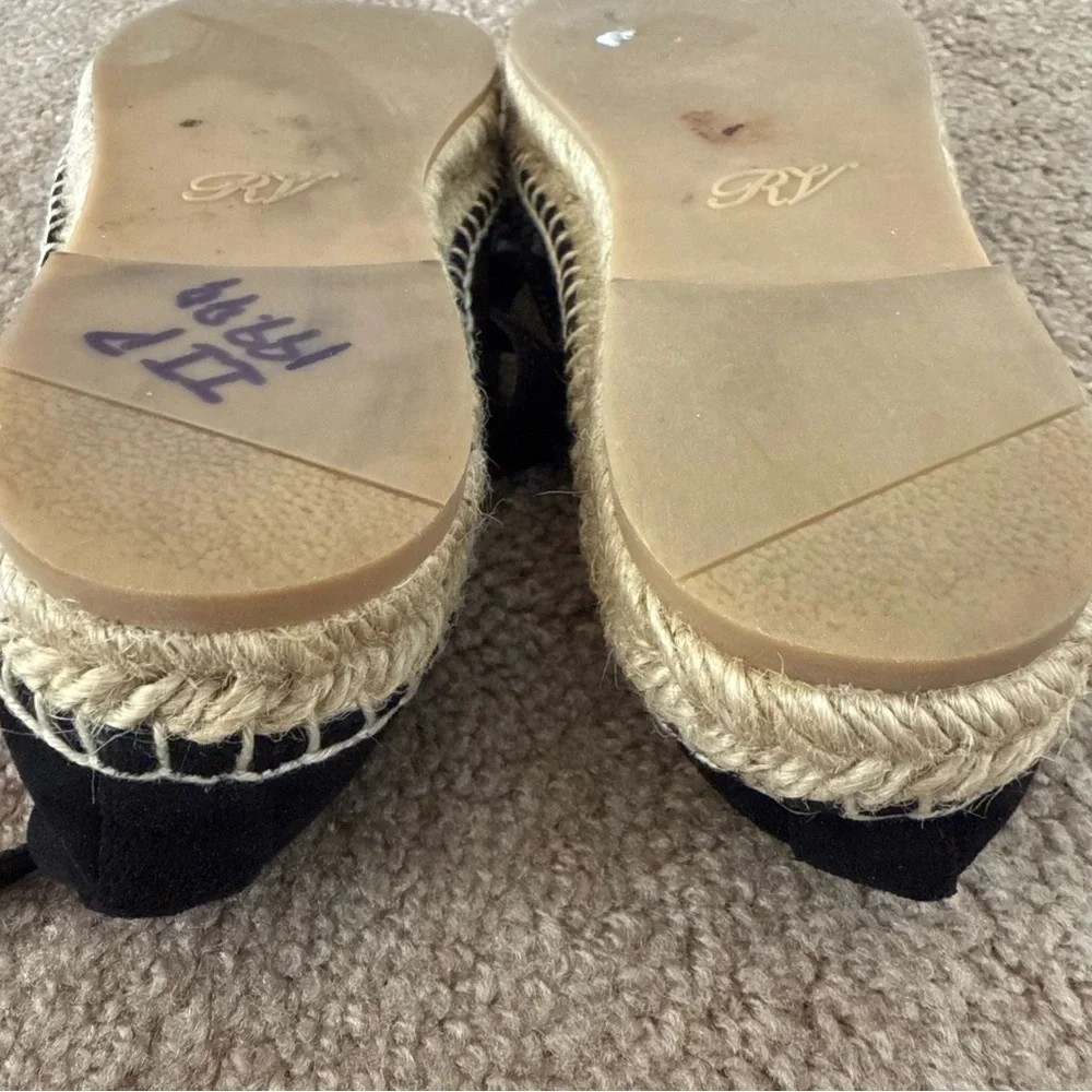 Roger Vivier Women's Suede Ankle Strap Espadrille